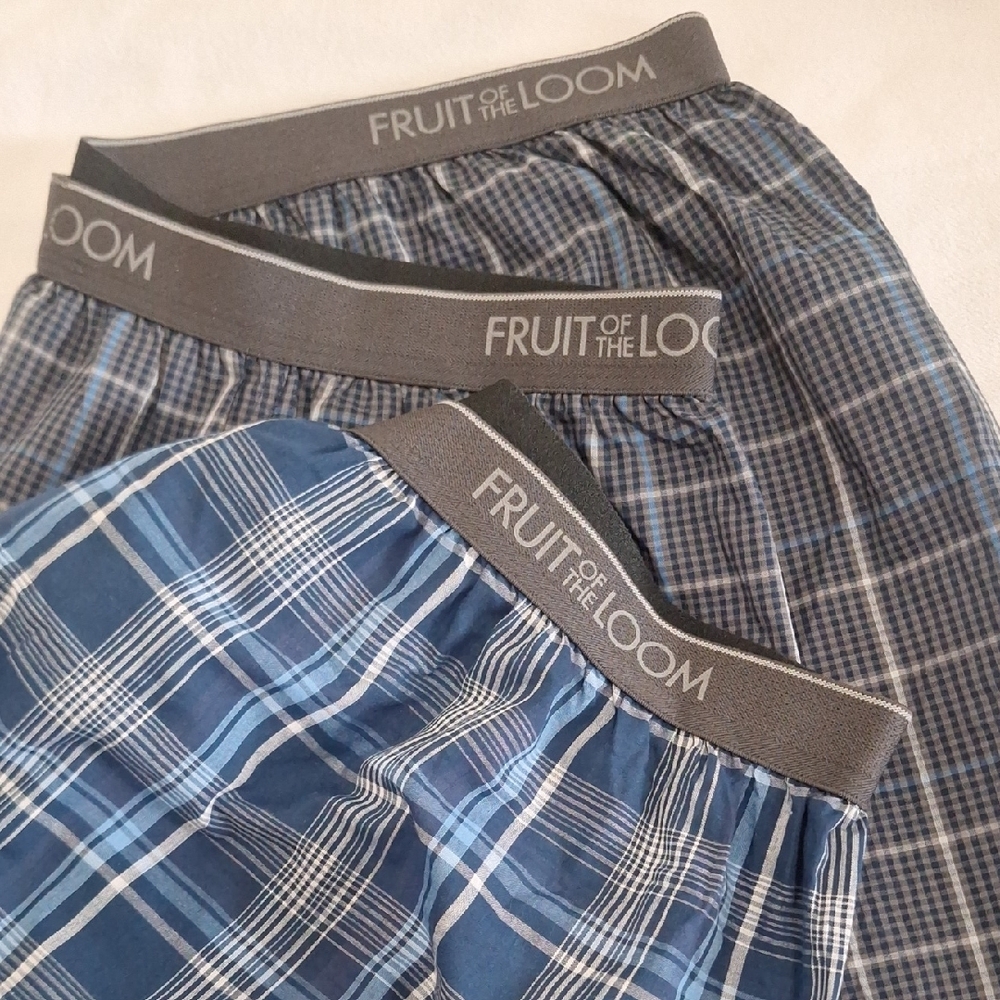 Fruit of the Loom Men’s Boxer Briefs – Pack of 2 – NWT – Size XXL